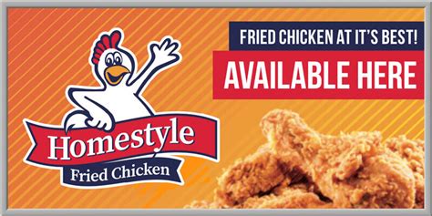 mini billboard homestyle fried chicken
