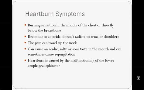 Differentiating Heartburn From Angina Symptoms Youtube