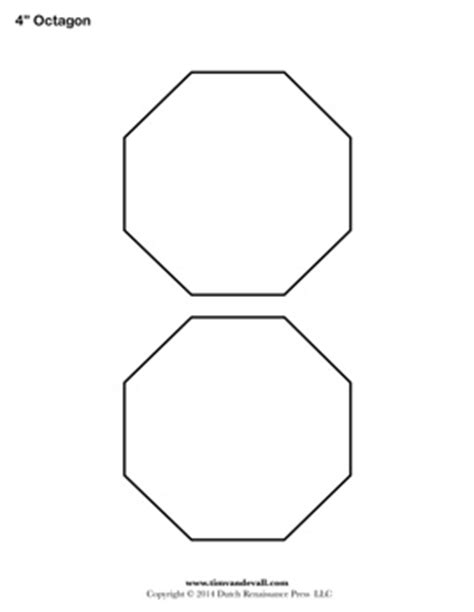octagon templates tims printables