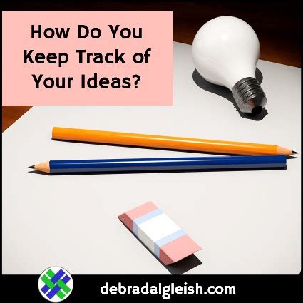 keeping track   ideas debra ds blog