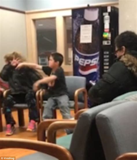 Son Hits Mother In Doctor S Waiting Room Scuffle Daily