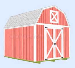 gambrel shed plans  loft diygardenplans