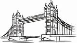 Bridge London Tower Coloring Pages Printable Drawing United Colouring Wall Kingdoms Ausmalbilder Ausmalbild Supercoloring Monet Sticker Ausmalen Sketch Template Decal sketch template