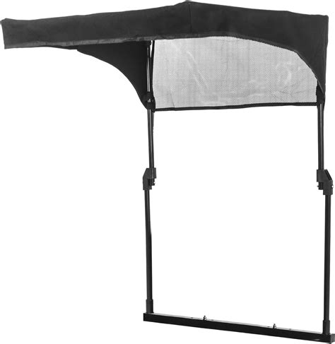craftsman universal sun shade lawn mower canopy steel frame collapsible tool  installment