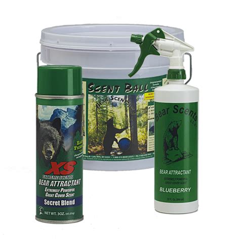 attractant starter package bear scents