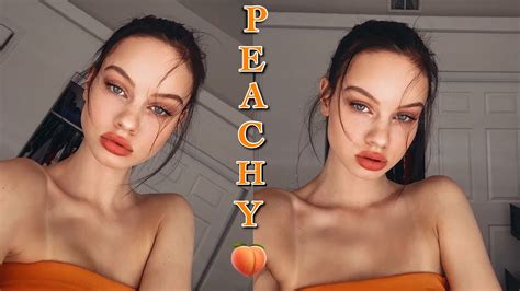 “peachy” Instagram Makeup Look 🍑 Youtube