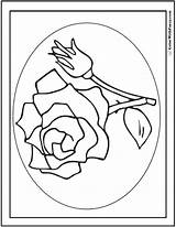 Rose Coloring Pages Bud Drawing Buds Printable Color Tattoo Clipart Getdrawings Pdf Printables Getcolorings Flowers Print Colorings Stem Long sketch template
