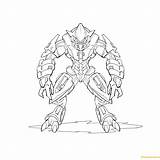 Arbiter Halo Pages Coloring Color Print sketch template