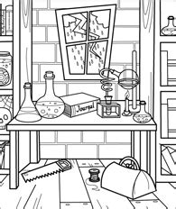 funschool science printable science coloring pages  kids