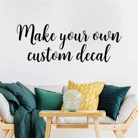 custom wall decal    wall quote decal design  etsy