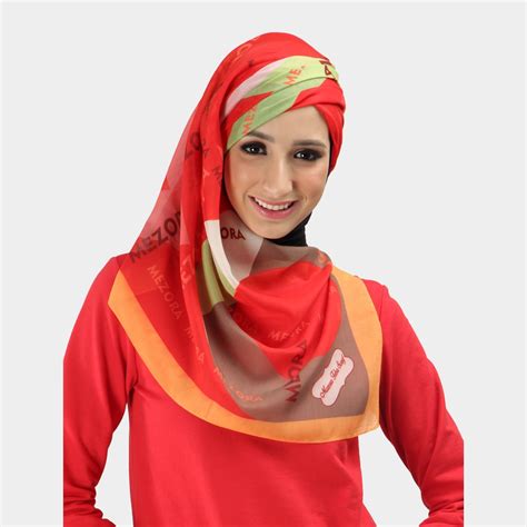 kerudung segi empat warna salem warna jilbab