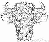 Cow Coloring Pages Adults Head Kuh Heads Kuhkopf Mandala Adult Decorated Printable Color Tiere Ausmalbilder Google Visit Getcolorings Search Auswählen sketch template