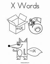 Coloring Words Box Template Print Twistynoodle Favorites Login Add Noodle Change sketch template