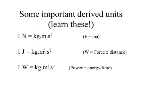 Lessons 3 And 4 Si Units And Errors