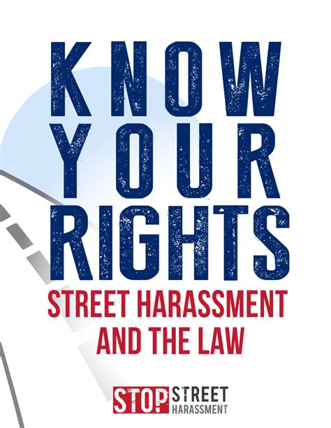 Know Your Rights Toolkit Stop Street Harassment