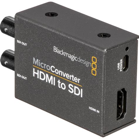 blackmagic design micro converter hdmi  sdi convcmichs bh