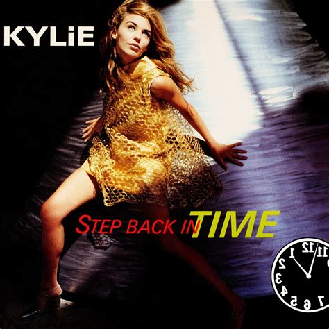 kylie fanmade art step   time uk  cd official