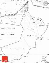 Oman Map Blank Simple Maps East North West sketch template