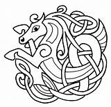 Celtic Celte Celtique Cheval Saxon Anglo Knots Tattoo Noeud Stained Celtiques Modelli Zodiac Pearltrees Pagan Clipartbest Celtici sketch template