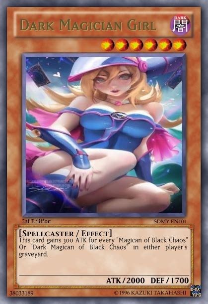 Which Of My 2 Dark Magician Girl Yu Gi Oh Cards Do Tu Like