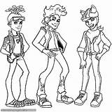 Monster High Coloring Pages Sheets Characters Printable Boys Color Dolls Library Clipart Line Getcolorings Popular sketch template