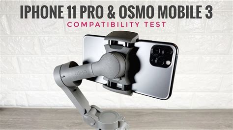 iphone  pro max dji osmo mobile  compatibility youtube