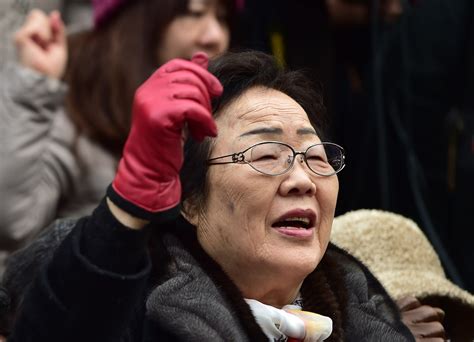 cracks appear in japan south korea deal on wartime sex slaves the