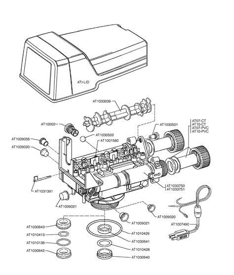 autotrol  control valve assembly