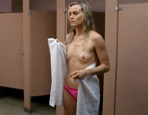 taylor schilling exposes her perky tits