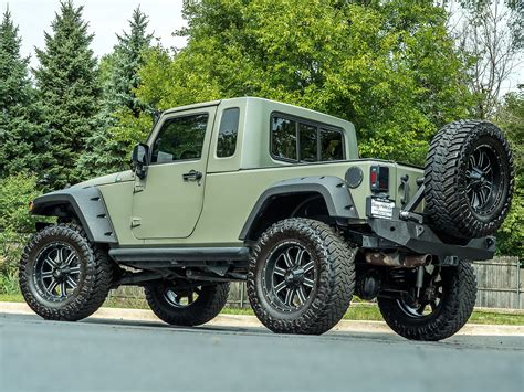 jeep wrangler unlimited willys wheeler jk pick  conversion chicago motor cars