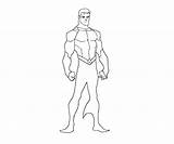 Aquaman Superheroes Coloring Pages Kb sketch template