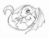 Coloring Pages Mythical Creatures Creature Mystical Cute Dragon Baby Color Printable Mythological Drawing Getcolorings Getdrawings sketch template