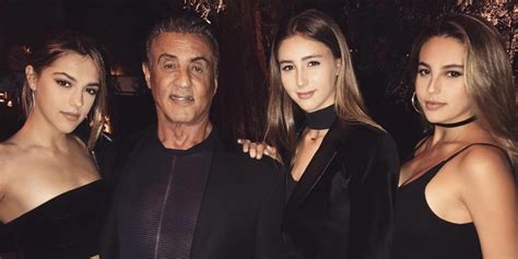 meet sylvester stallone s stunning and brilliant daughters