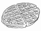 Waffles Belgium Coloring Pages Template Niños sketch template
