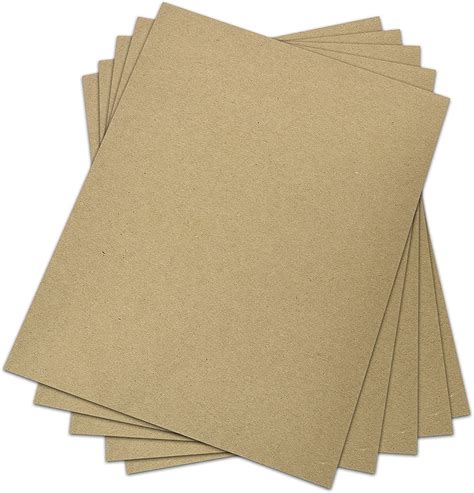 chipboard cardboard medium weight  point thick chipboard sheets