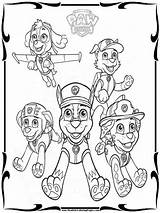 Coloring Paw Patrol Pages Printable Print Clipart Jr Realistic Library Clip Nick Easter sketch template