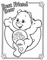 Coloring Pages Care Bears Sheets Cute sketch template