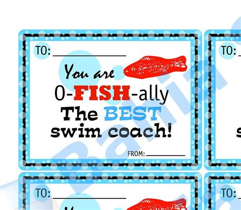 officially   swim coach swim coach treat etsy
