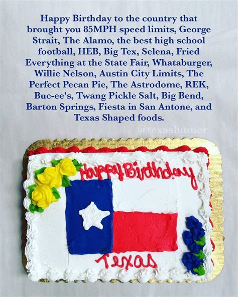 happy birthday texas