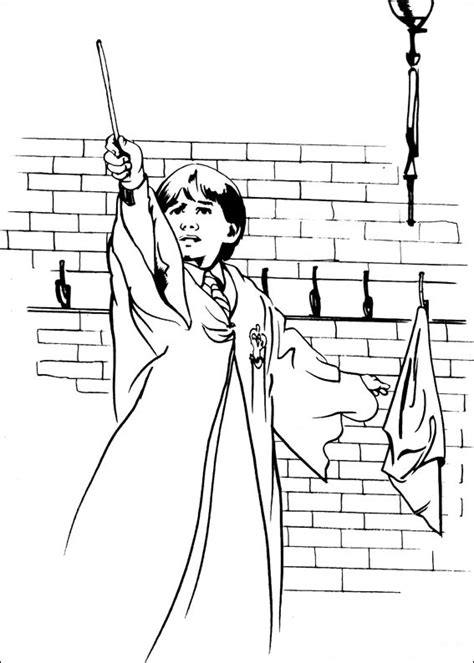 fun coloring pages harry potter coloring pages
