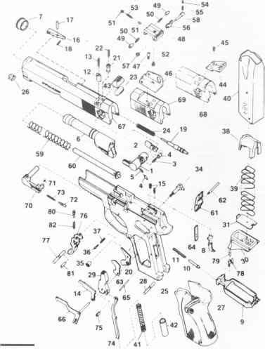 parts orders smithwesson centerfire pistols bev fitchetts guns