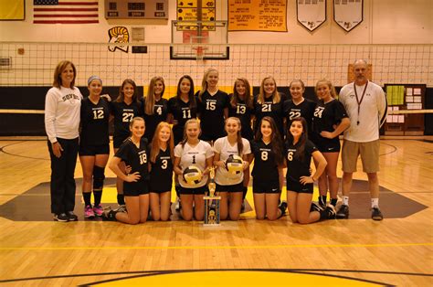 southern regional middle school volleyball finishes undefeated season