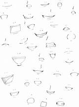 Mouth Anime Drawing Draw Mouths Manga Expressions Practice Boca Drawings Como Expression Sketch Boceto Tutorial Bocas Face Deviantart Sketches Chibi sketch template