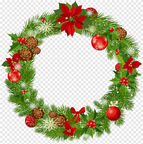 wreath christmas decoration large deco christmas wreath christmas wreath illustration decor