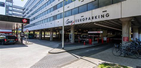 parkeren bij parkeergarage  park europarking amsterdam