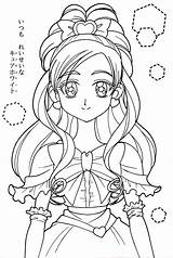 Glitter Force Coloring Pages Pretty Doki Smile Precure Entitlementtrap Cure 1351 Girls Template sketch template