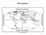 Studies Hemispheres sketch template
