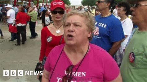 donald trump s female supporters defend presidential candidate bbc news