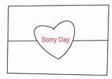 Sorry Colouring National Pages Resources Aboriginal Pdf Reconciliation sketch template