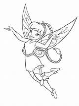Coloring Pages Pixie Getcolorings Fairy sketch template
